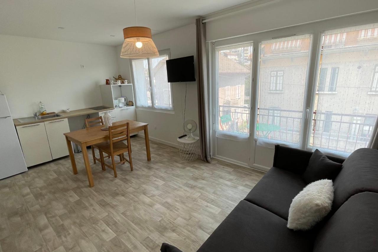 Le Bout Du Lac Studio Renove Avec Balcon Et Vue Sur La Montagne Annecy Exterior photo